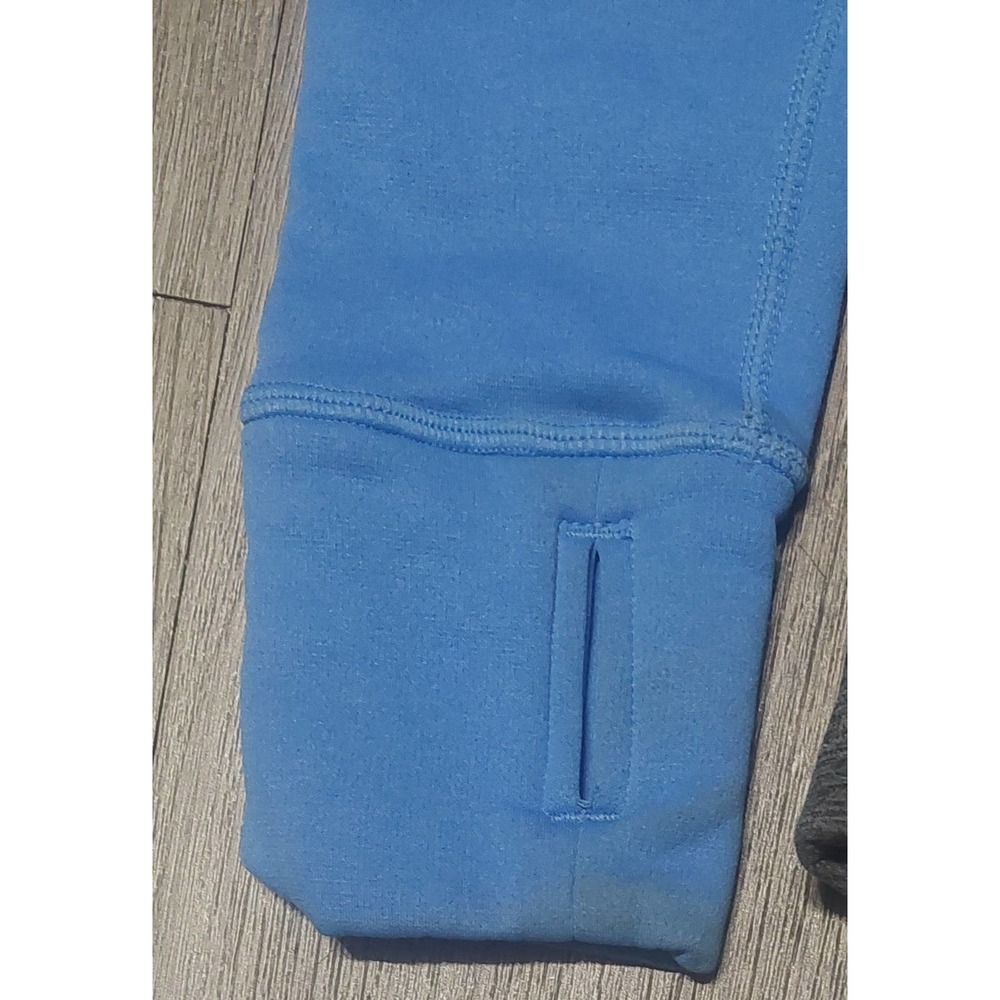 Nike Therma-Fit Small Blue and Gray Hoodie - Picture 8 of 8